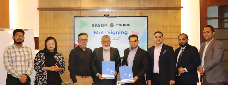 Prime Bank Signs MoU with BASIS