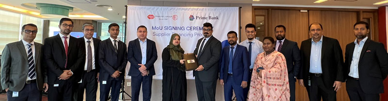 Prime Bank PLC. offers mortgage free loan for PRAN-RFL suppliers