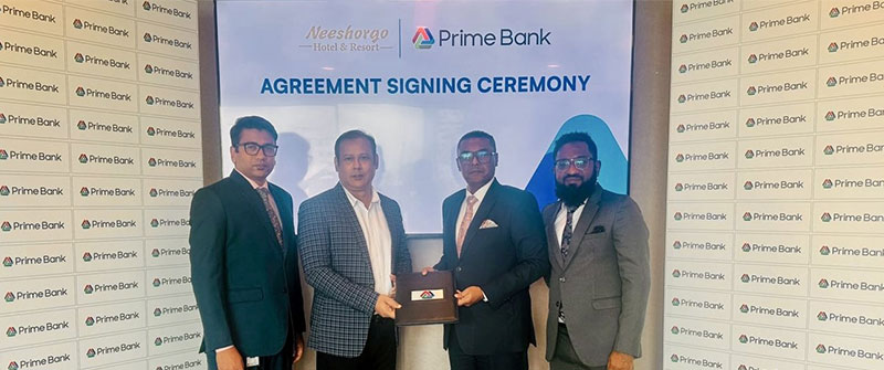 Prime Bank Signs Strategic Partnership with Neeshorgo Hotel & Resort