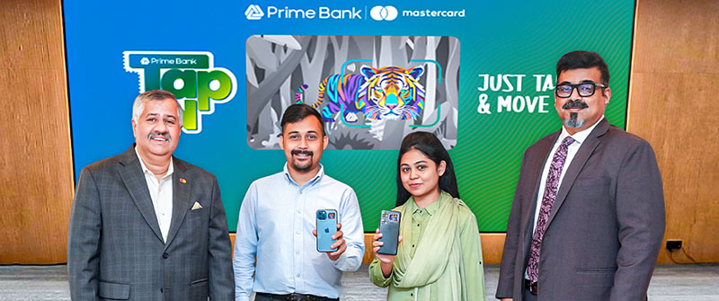 Prime Bank & Mastercard Launch Next-gen NFC Sticker Card ‘TapIn’ to Redefine Payment Experience