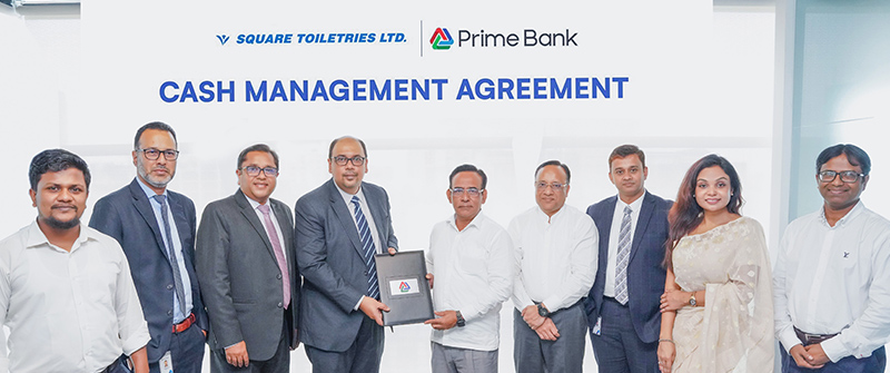Prime Bank, Square Toiletries Join Hands to Enhance Receivables Management Efficiency