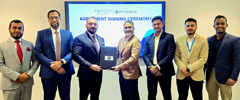 Prime Bank Signs Agreement with Rancon Car Hub to Offer Exclusive Benefits to Customers