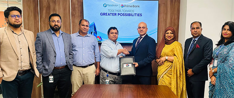 Prime Bank signs Payroll Banking Agreement with Pharma Solutions Bangladesh Limited